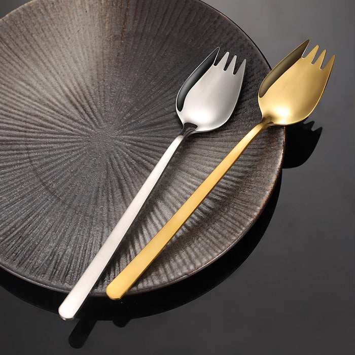 2 / 4 Piece Stainless Steel Salad Fork Set Ideal For Restaurants & Dessert Shops