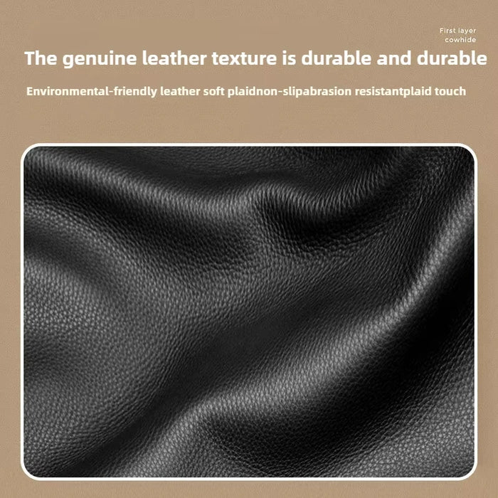 Soft Pu Leather Car Shift Handle Cover Non-Slip & Wear-Resistant Knob Decor Interior Accessory