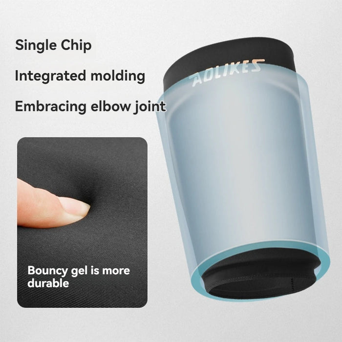 Hot / Cold Gel Elbow Sleeve For Sore Joints Soft Stretch Fabric