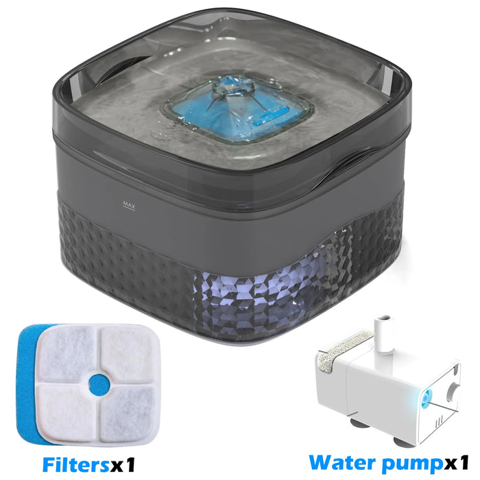 Large Pet Water Fountain For Dogs & Cats Automatic Dispenser