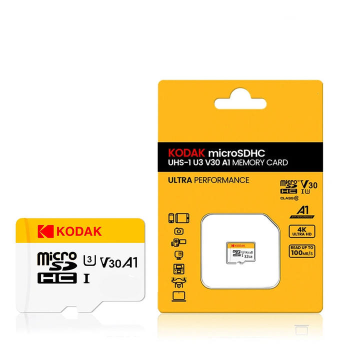 Kodak 256gb Micro Tf Memory Card 4k Full Hd High Speed Phone / Camera / Computer