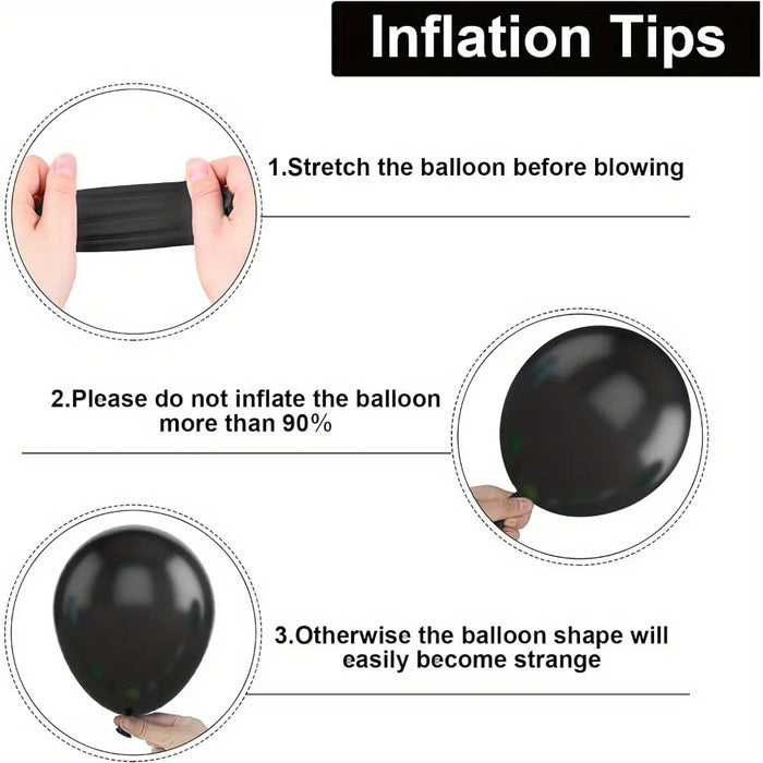 110Pcs Magic Hat Balloon Garland Arch Set Carnival Magic Themed Birthday Party Decoration Party Decoration Supplies