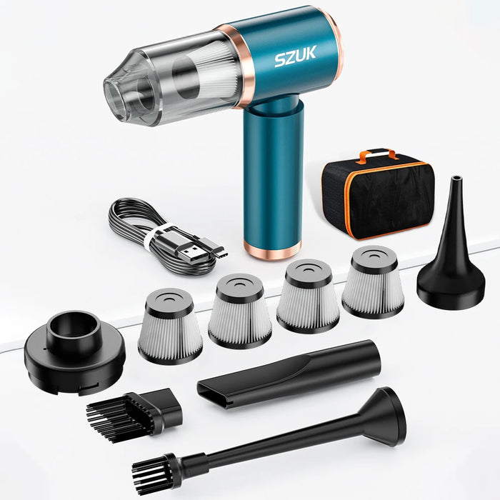 Portable Car Vacuum Cleaner 2 In 1 Handheld & Blower