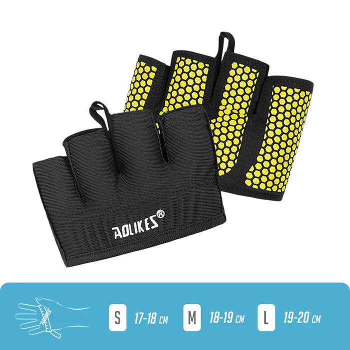 Crossfit Workout Gloves For Men & Women Half Finger Design
