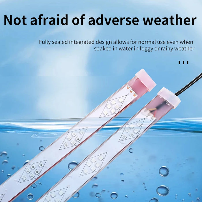 12V 24V Led Truck Car Tail Light Strip Night Safety Warning Signal