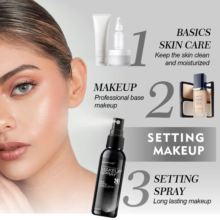 Long Lasting Black Polka Dot Setting Spray 60Ml