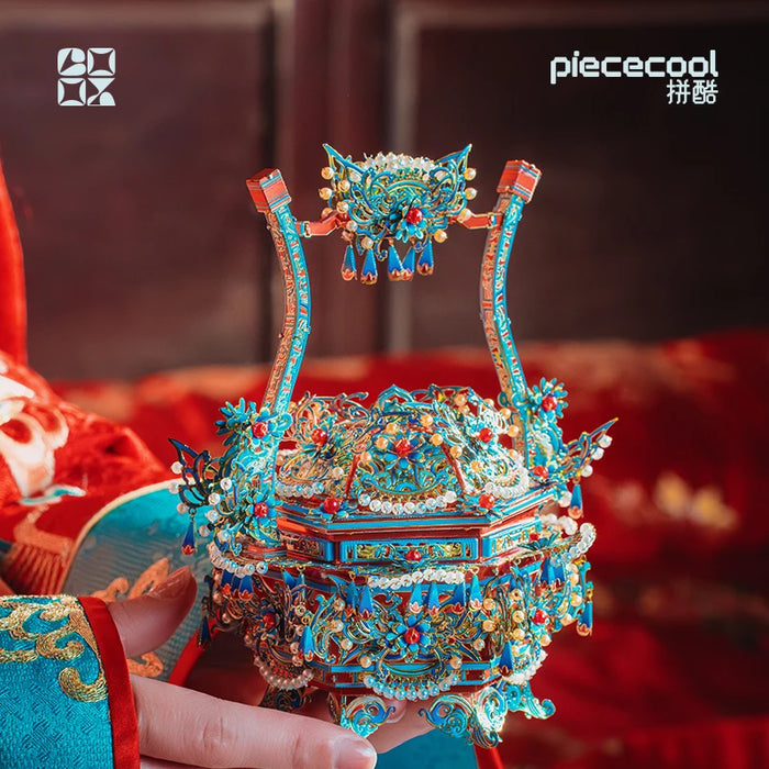 Kingfisher Basket 3D Metal Puzzle Kit For Adults