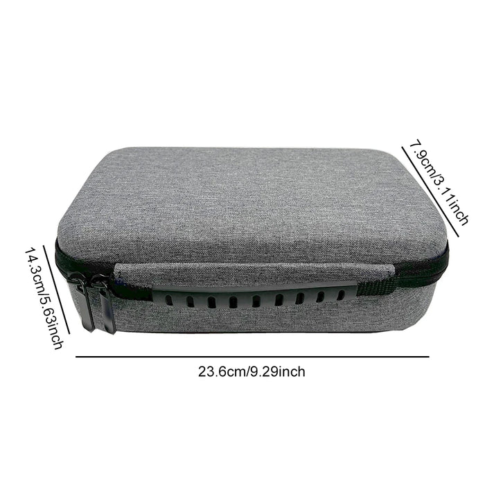 For Mac Mini M4 Hard Case Stronge Bag Waterproof Travel Carrying Case Anti-Scratch Mouse Power Cable Eva Bag For Mac Mini M4