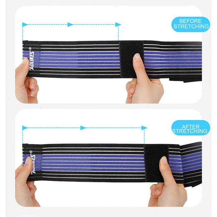 90Cm Calf Compression Bandage Sleeve For Pain Relief & Support