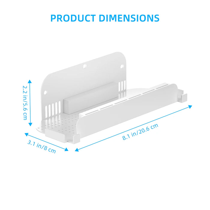 Wall Mount Host Stand For Nintendo Switch 2 Host Tv Box Wall Mount Storage Rack Wall Mount Storage Support For Switch Oled