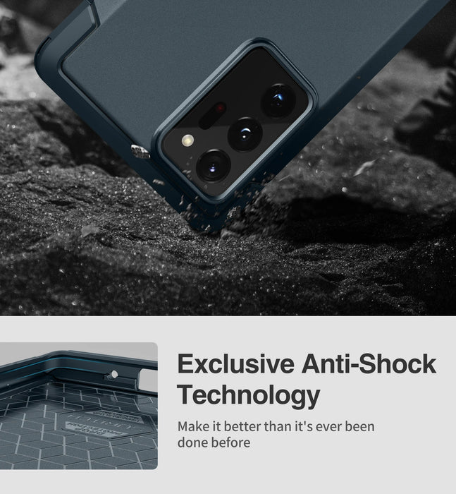 For Samsung Galaxy Note 20 Ultra 6.9 Inch Full-Body Protective Rugged Heavy Duty Shockproof Case 2 Front Frames Protector