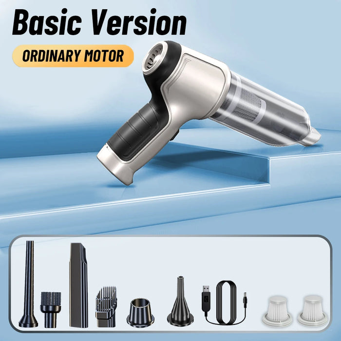 Powerful Wireless Car Vacuum Cleaner Strong Suction Home Appliance Gift