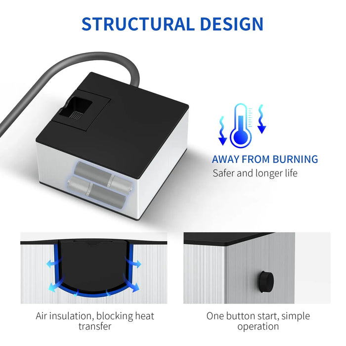 Portable Smoke Infuser For Food & Cocktails