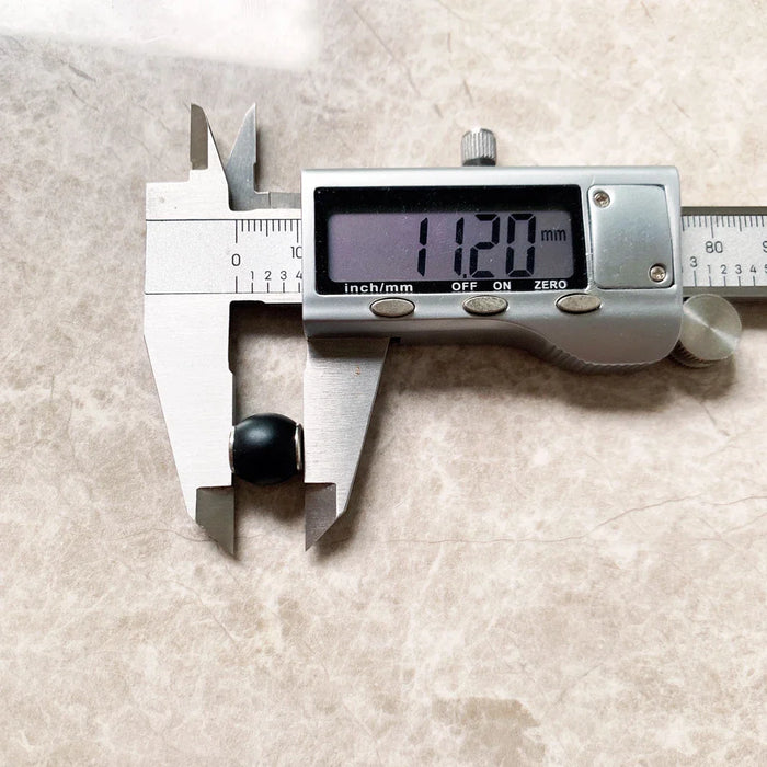 925 Sterling Silver 4.5Mm Obsidian Beads Fits European Charm Bracelets