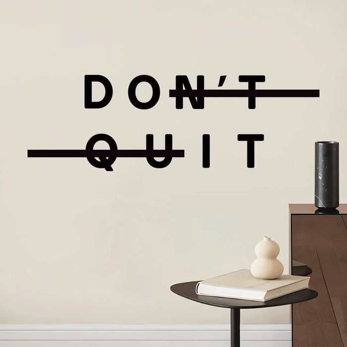 1Pc Inspirational Do Ti Wall Sticker For Study Room Decor Removable Decal