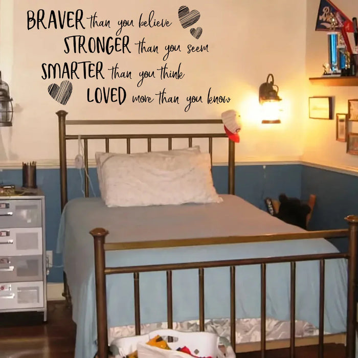 Cozy Wall Decals For Home Decor Study Bedroom Kids