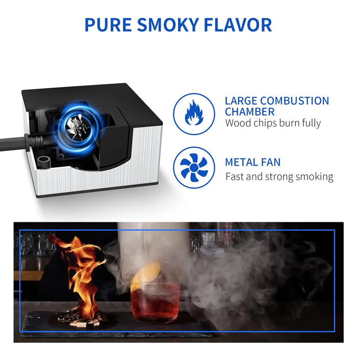 Portable Smoke Infuser For Food & Cocktails