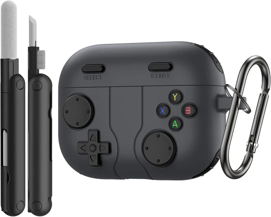 For Airpod Pro 3 2025 Shock-Proof Soft Silicone Protective Case With Keychain & Cleaning Kit Classic