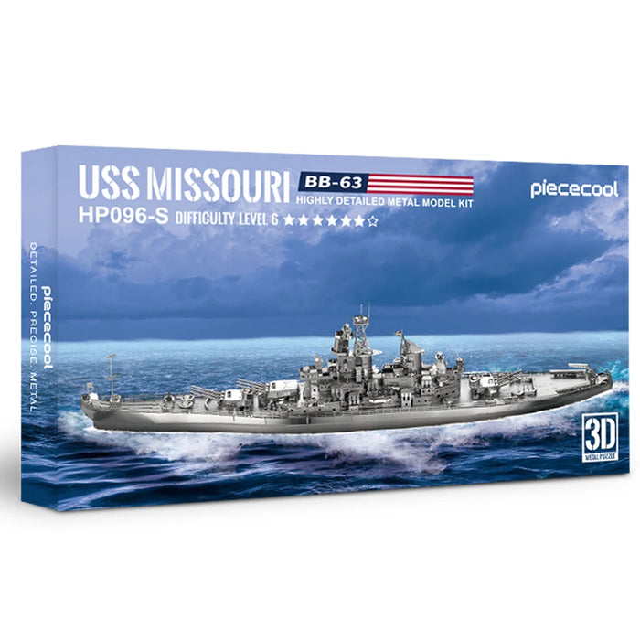 Diy 3D Battleship Puzzle Kit For Home Decor