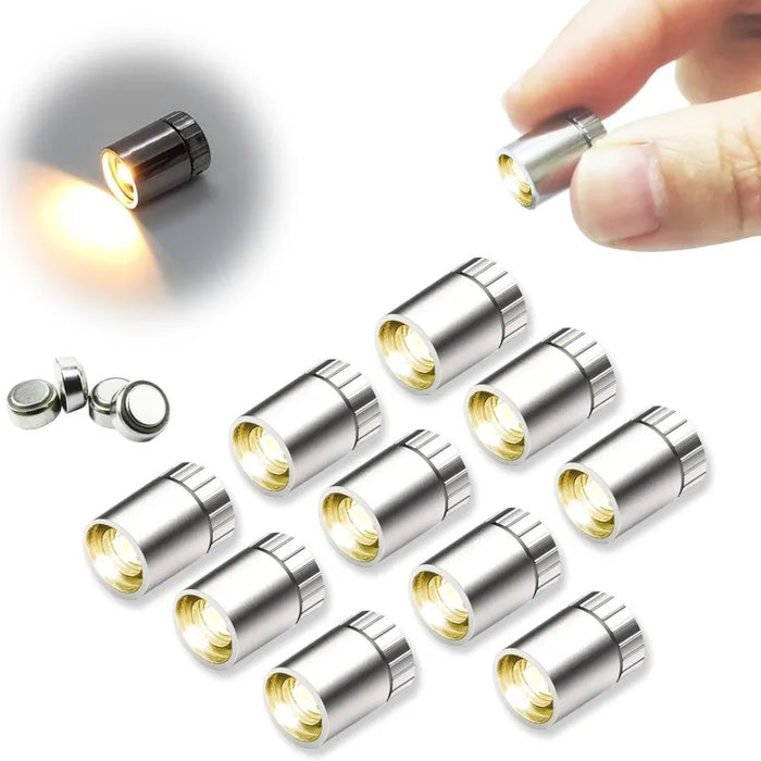 10 Pack Mini Led Lights For Crafts Dollhouses Parties