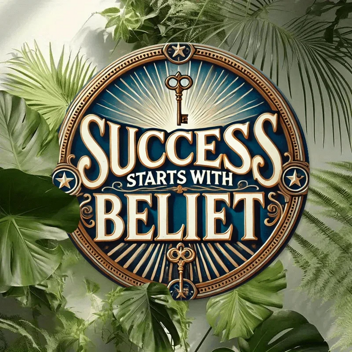 Vintage Wooden Round Sign Motivational Quote Wall Art