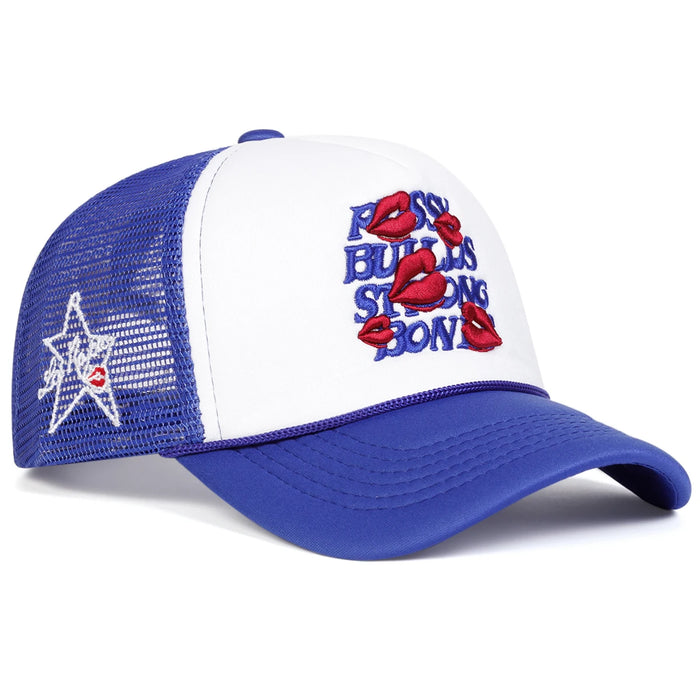 Embroidered Lips Baseball Cap Unisex Sun Hat