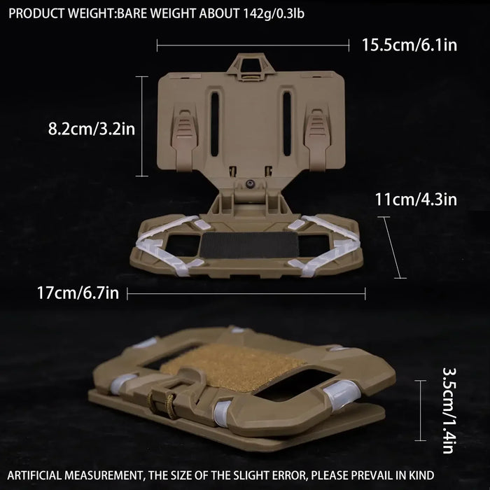 Foldable Molle Phone Carrier For Tactical Vests