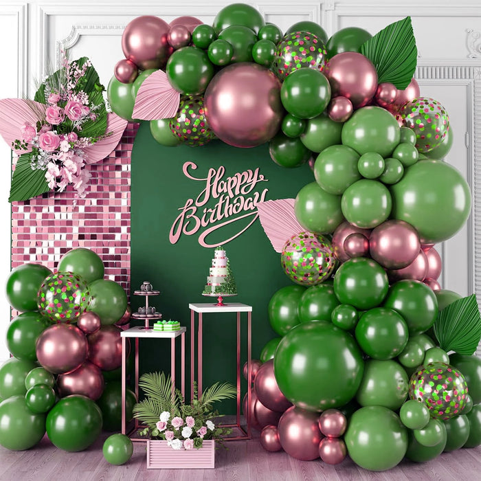 Multi-Coloured Balloon Arch Set For Birthdays Large Parties Etc Blue Red Green Purple And Many Other Balloons