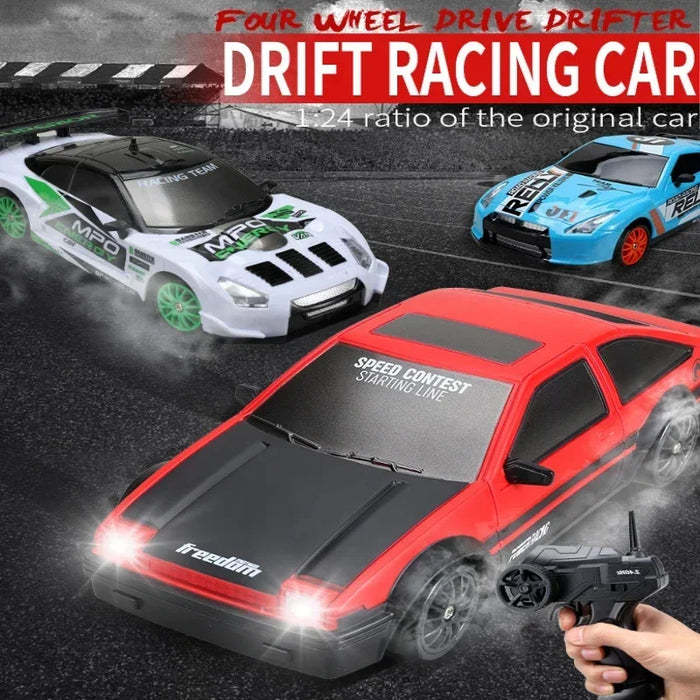2.4g Rc Drift Car Toy for Kids 4wd Racing