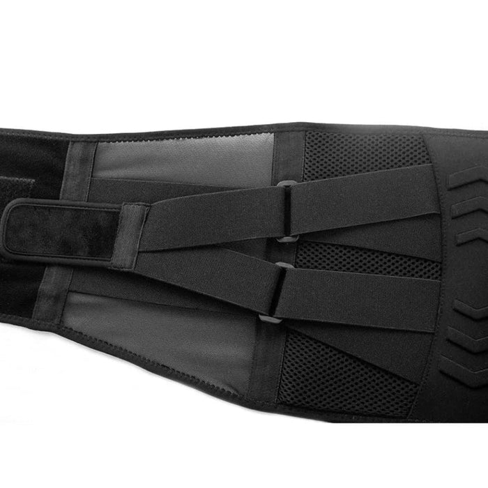 Adjustable Back Brace For Lower Back Pain Relief Dual Straps Lumbar Support Belt