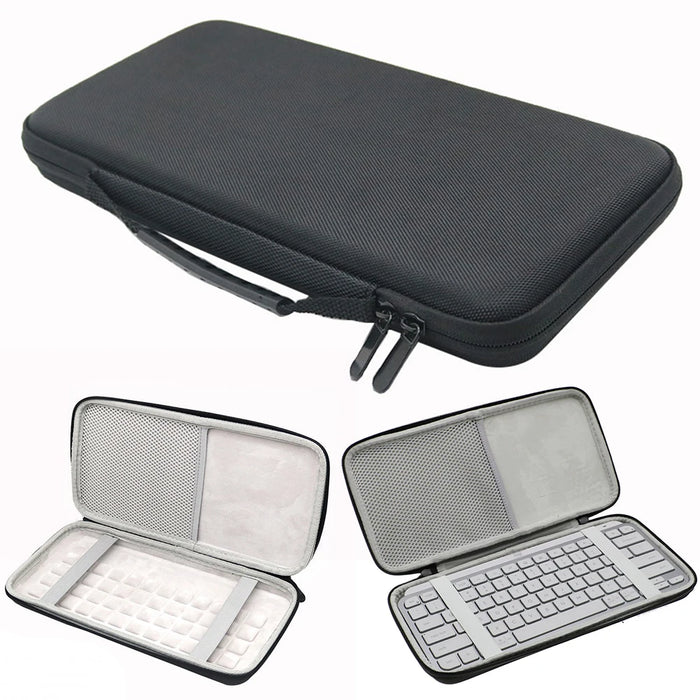 Eva Hard Case For Logitech Mx Keys Mini Wireless Keyboard Carrying Case Hard Storage Bag Illuminated Keyboard Protective Case