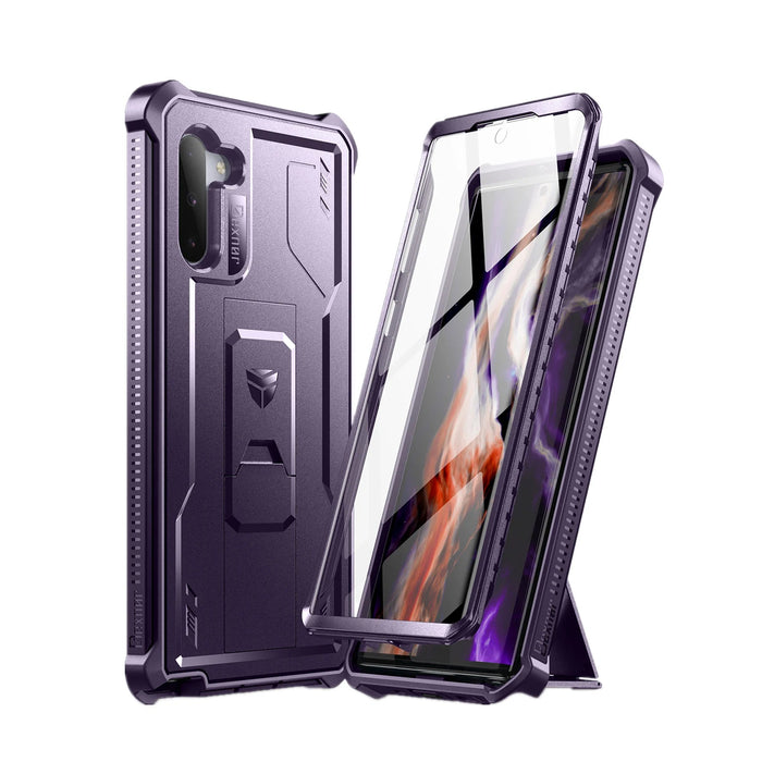 For Samsung Galaxy Note 10 Shockproof Heavy Military Grade Protection Case With Built-In Screen Protector Kickstand