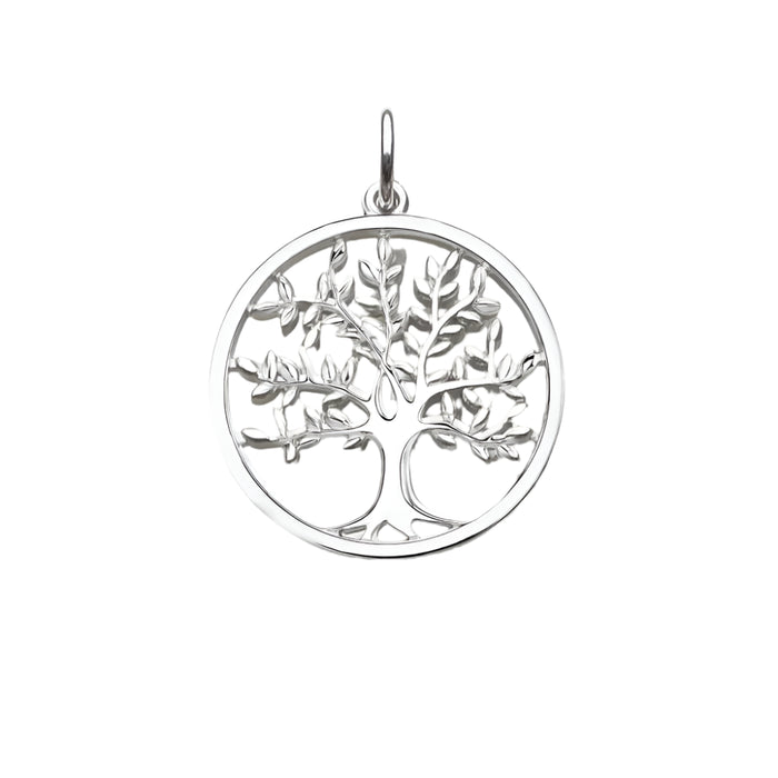 925 Sterling Silver Summer Tree Pendant Nature Jewelry For Women