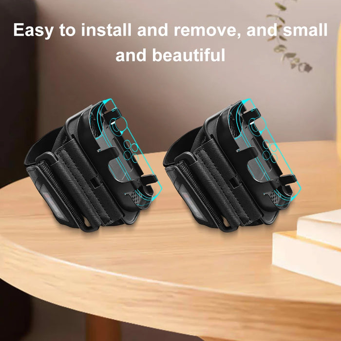 2 In 1 Adjustable Game Bracelet Strap For Switch 2 Joy-Con Sports Band Strap Elastic Leg Wrist Band For Switch 2 Accessories