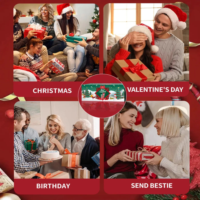 120 Piece Christmas Gift Set Lip Balm Hand Cream Cards Gauze Bags