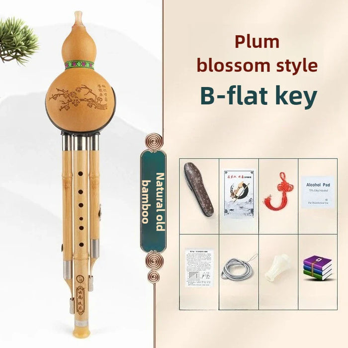 Handmade Bamboo Hulusi Set For Beginner Children