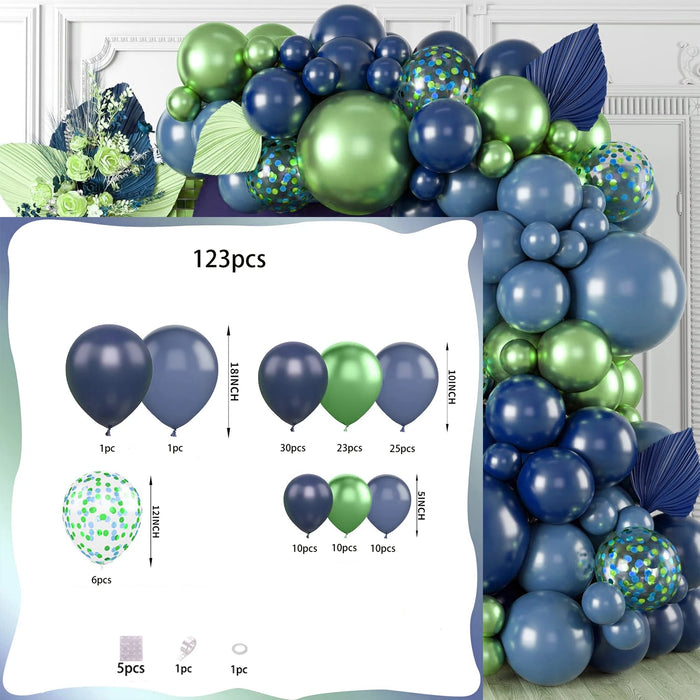Multi-Coloured Balloon Arch Set For Birthdays Large Parties Etc Blue Red Green Purple And Many Other Balloons