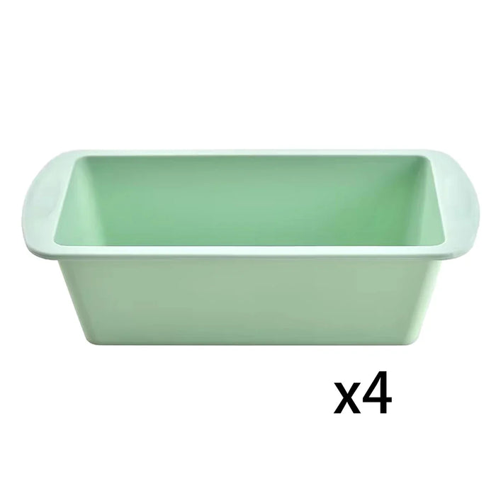 4 Piece Silicone Easter Bread Mold Set For Diy Baking