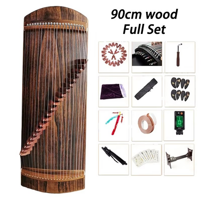 Portable 21 String Chinese Guzheng For Adults & Children