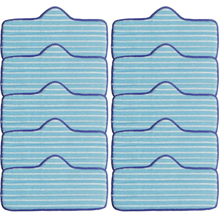 10 Pack Microfiber Steam Mop Pad For Dupray Neat Steam Cleaner Reusable & Washable Replacement Part