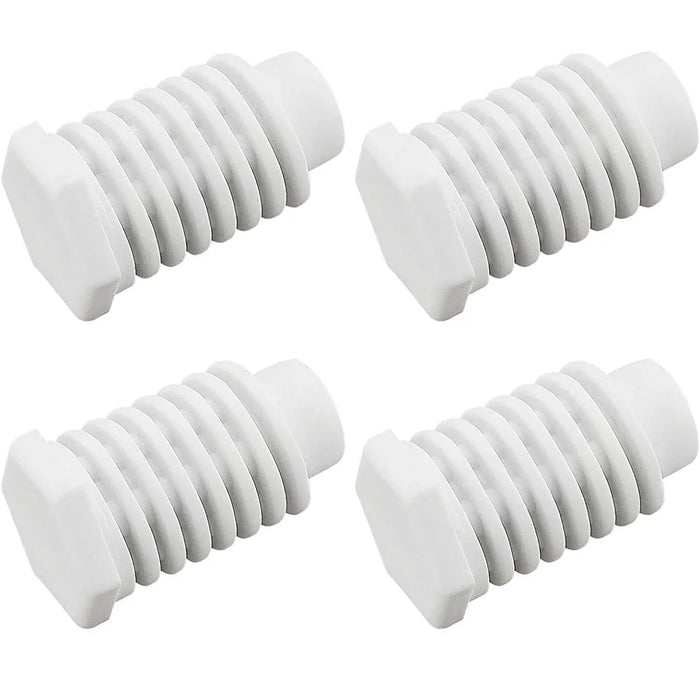 4 Pieces 49621 Ps1609293 Dryer Leveling Leg Feet W10823505 Ap4295805 Ps1609293 Eap1609293 Compatible With Whirl-Pool Dryer Legs