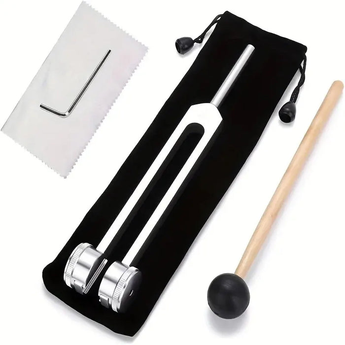 128 Hz Weighted Tuning Fork Set For Healing And Stress Relief