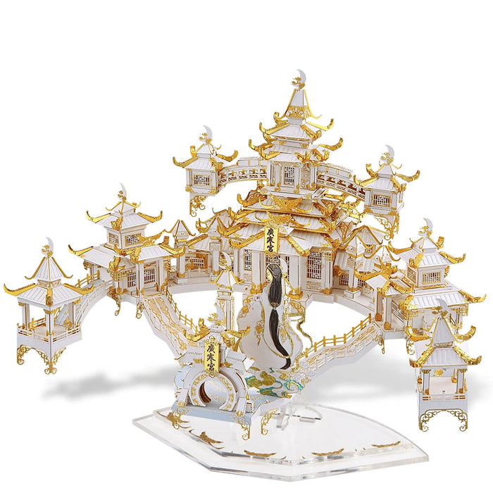 3D Metal Moon Palace Puzzle Kit Adult Diy Gift