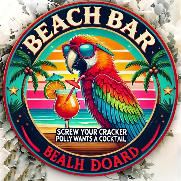 8X8In Outdoor Pool Decor Metal Rules Sign Easy Install