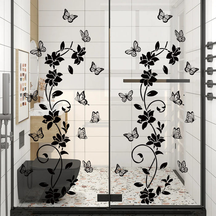 Waterproof Butterfly Wall Decals For Bathroom And Bedroom Decor