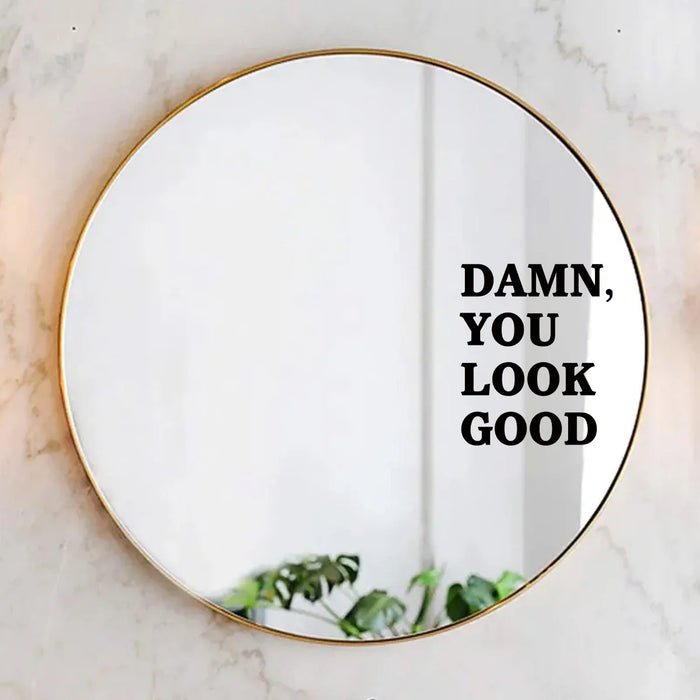 Motivational Wall Mirror Sticker For Home Decor