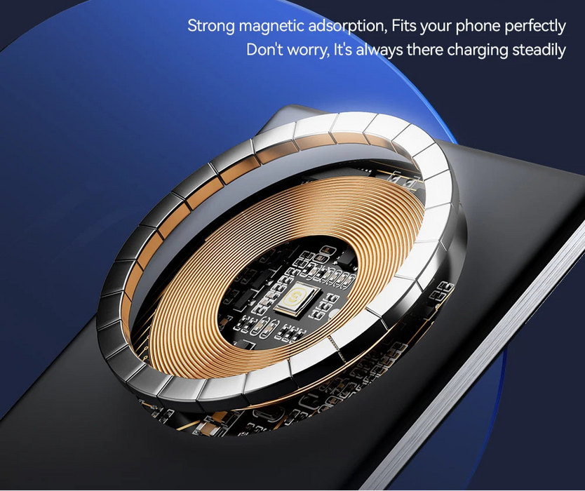 Pd 20W Magnetic Wireless Charging Bank 5000Mah External Battery Charger For Iphone 15 14 13 Pro Max Thin Charging Bank