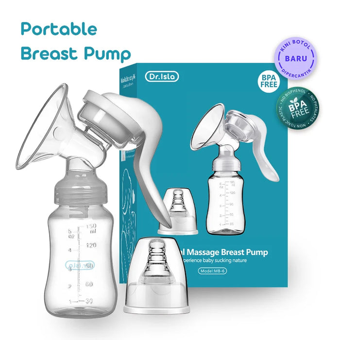 Manual Breast Pump For Baby Milk Feeding