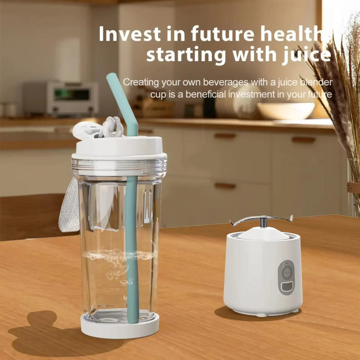 500Ml Cup Rechargeable Portable Blender For Smoothies