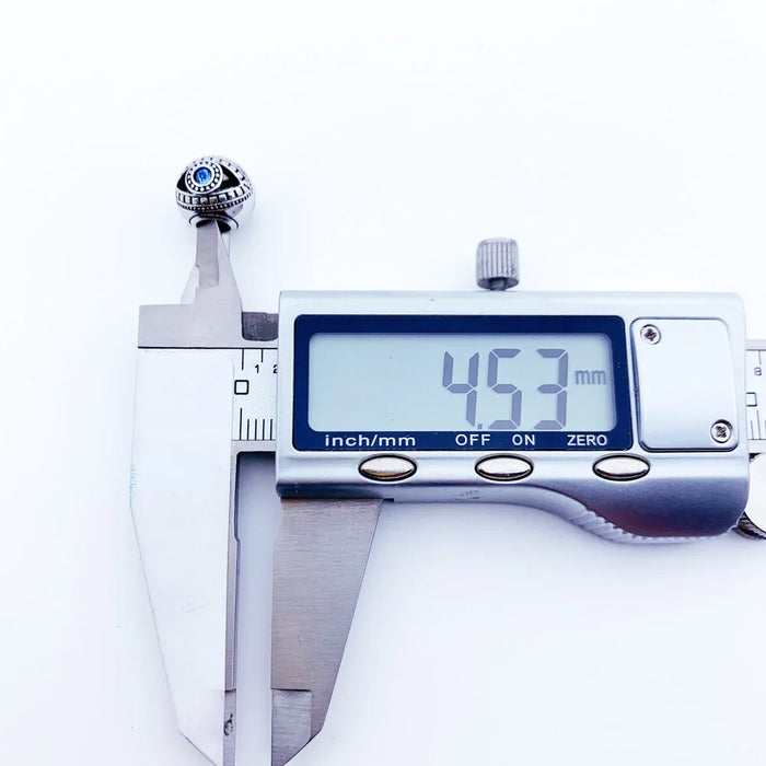 925 Sterling Silver Nazar'S Eye Charm For Diy Jewelry European Beads For Women And Men